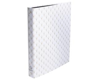 Classeur rigide 4 anneaux 30mm Néo Déco - Couleurs assorties