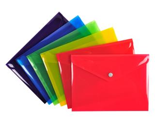 Tasche mit Druckknopf Iderama aus PP - Farben sortiert