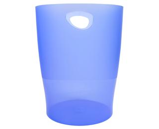 Papierkorb Ecobin, 15 Liter, Linicolor - Eisblau