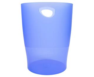 Corbeille-à-papier Ecobin Linicolor - Bleu glacé
