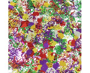Confettis lettres, ballons et serpentins 14g