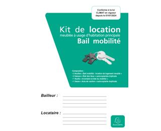KIT DE LOCATION - BAIL MOBILITE - Vert