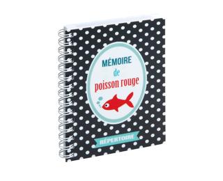 Carnet d'adresses Dodo & Cath 9 x13 cm 