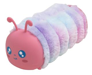 Pennenetui Chenille Bont &Silicon. 2 ass 