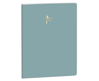 Notebook Elise ligné 15 x 21 cm - Bleu