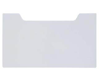 Plaque de recouvrement horizontal A4 - Gris lumière