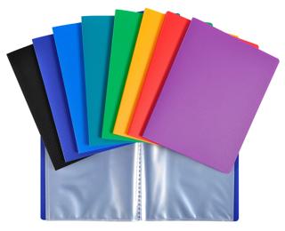 Protège-documents en polypropylène semi-rigide OPAK 40 vues - A5 ou écolier