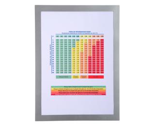 Magnetische muurlijst A4 