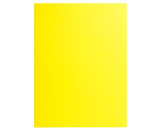 Rocks Double Pocket Folder A4 210gsm, Pk 25 - Lemon