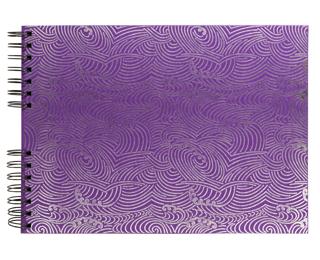 Alb spiralato 50p ne 32x22cm Japan malva - Viola