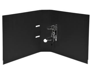 Ordner Prem'Touch, innen und außen aus PP, Rückenbreite 80mm, 32x30cm für DIN A4 Maxi - Schwarz
