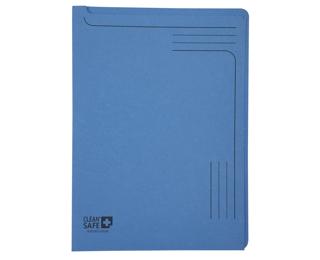 Pack 5 Aktenmapppen A4 Clean'Safe bl - Blau