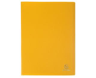 Protège-documents en polypropylène souple OPAK 20 vues - A4 - Jaune