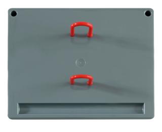 Socle en plastique gris pour bloc-pratic 