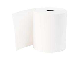 Bobine pour tickets de caisse 80x70m - 72m - 1 pli thermique 48m2. - Blanc