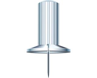 Boîte de 25 épingles Papic - Hauteur de pointe 7mm - 10mm de diamètre 