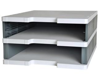 Set de 2 cache-rails pour module de classement Modulodoc ECOBlack