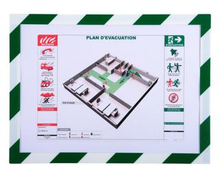 Cornice magnetica di sicurezza A4 