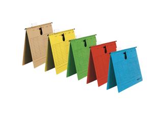 Hängehefter UniReg, 230g/m2-Kraftkarton, kaufm. Heftung, 5er Poly