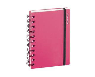 Agenda Forum Iderama 12 x 17 cm Journalier Août 2026 à Juillet 2027 - Rose