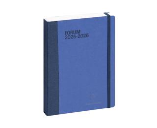 Agenda Forum Age Bag 12 x 17 cm Journalier Août 2025 à Juillet 2026 - Bleu