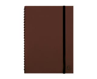 Carnet Exa-Pbook Volga 15 x 21 cm - Marron